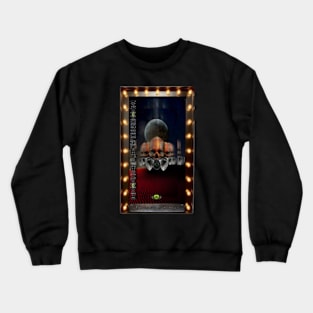 Twisted Sinemas #16- "Double-Double Vision" movie poster Crewneck Sweatshirt